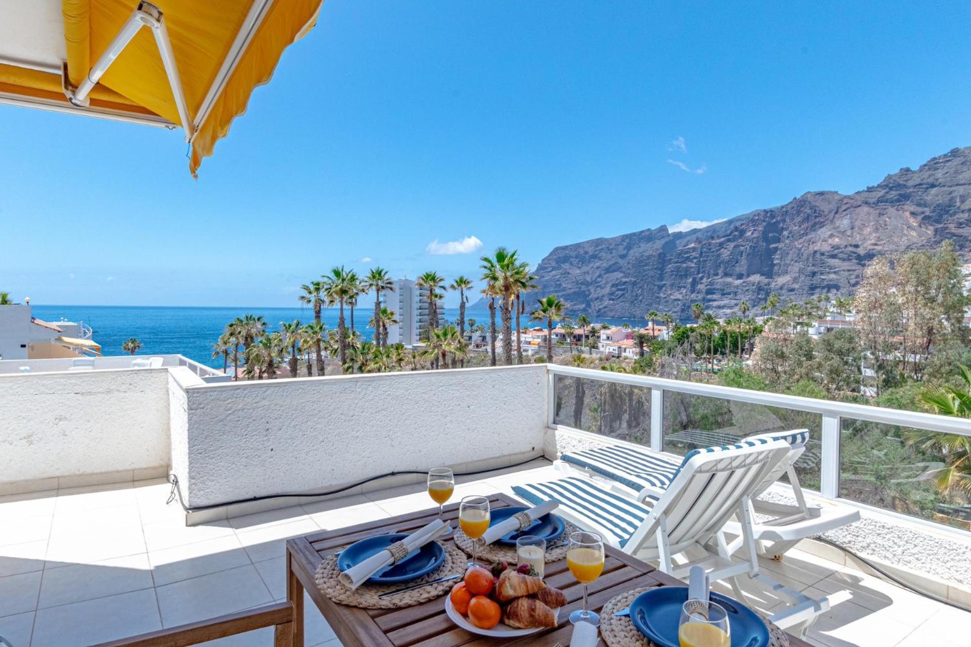 Cliff View Terrace By Dream Homes Tenerife Puerto de Santiago  Bagian luar foto