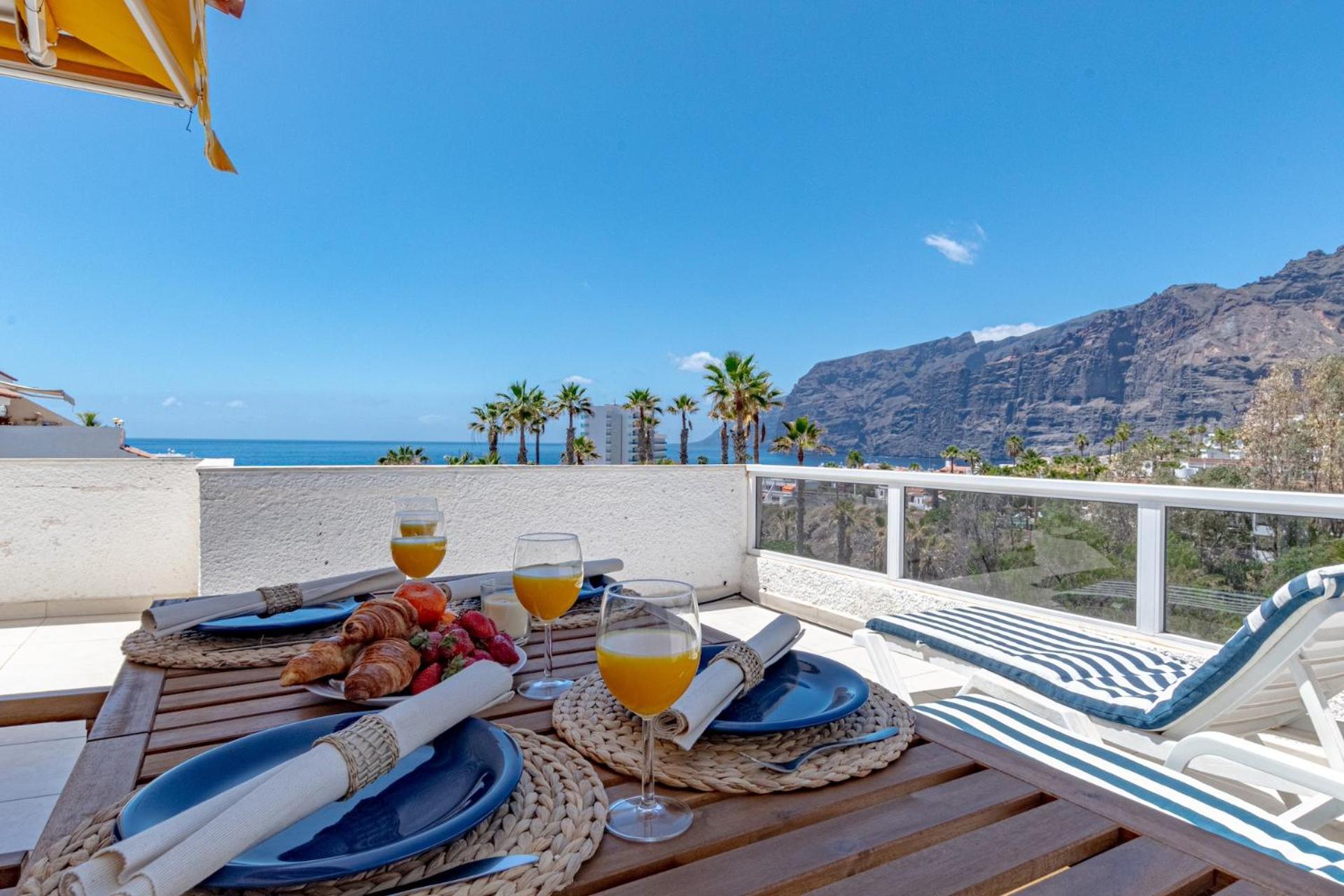 Cliff View Terrace By Dream Homes Tenerife Puerto de Santiago  Bagian luar foto